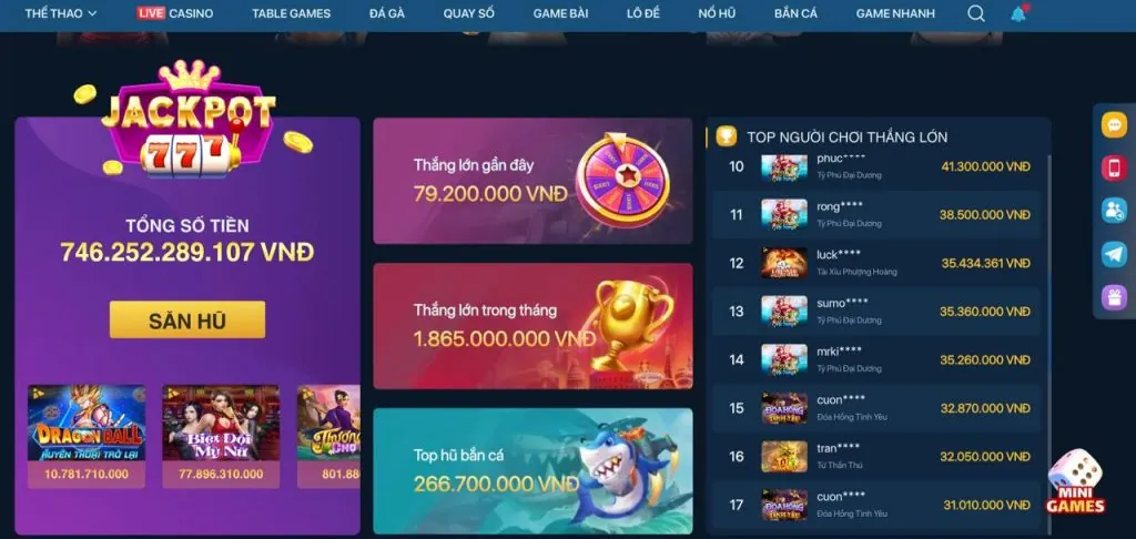 Ứng dụng win58 trên điện thoại di động