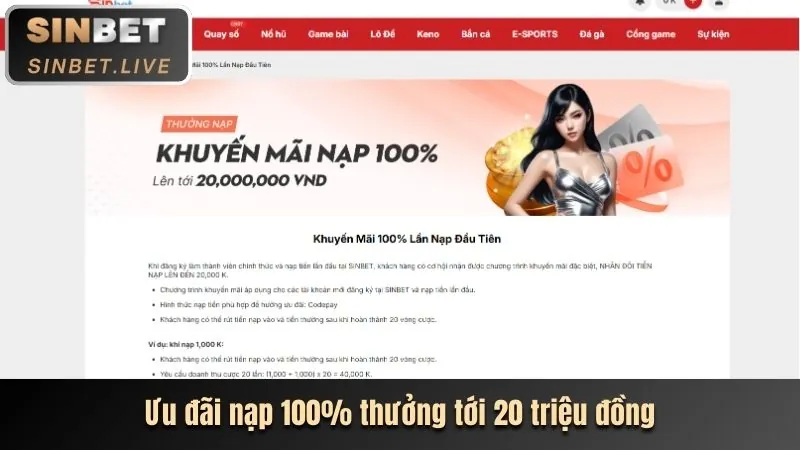 Ưu đãi chào mừng thành viên mới win58